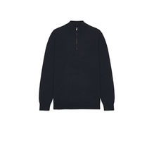 NN07 Sergio Zip Mock Neck Sweater