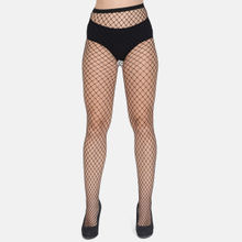Mod & Shy Women Fishnet Design Pantyhose Stockings Black