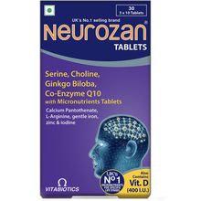 Neurozan Health Supplements (23 Micronutrients Including Botanical Extract Of Ginkgo Bilobo)