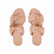 THE CAI STORE Solid Baby Pink Flats
