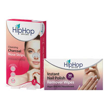 Hiphop Skin Care Nose Strips + Nail Polish Remover Wipes