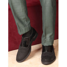 Carlton London Men's Black Formal Brogues