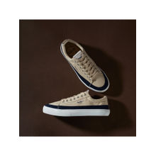 Pepe Jeans Men’s Canvas Platform Sneakers - Beige