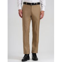 Metal Slim Fit Beige Formal Pant