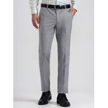 Metal Slim Fit Grey Formal Pant