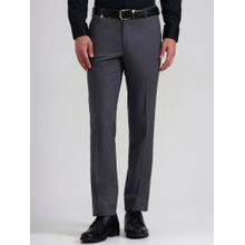 JB Studio Grey Solid Formal Pant