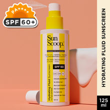 SunScoop Hydrating Face & Body Fluid Sunscreen Spray, SPF 60 PA++++, Sunscreen for Dry & Oily Skin