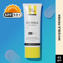 SunScoop Invisible Primer Gel Face Sunscreen SPF 50 PA+++ - Broad Spectrum, UV & Primer Like Finish