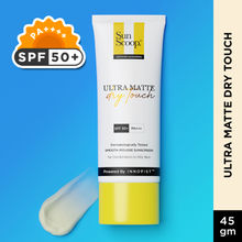 SunScoop Ultra Matte Dry Touch Cream Face Sunscreen SPF 50 PA+++ - Broad Spectrum, UV, No White Cast