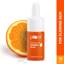 Plum 15% Vitamin C Glow Face Serum - Dermat Tested To Fight Dark Spots, Pigmentation & Dull Skin