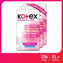 Kotex Prohealth + Sanitary Pads For Women