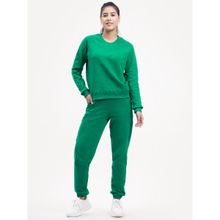 FableStreet Cotton Tracksuit - Green (Set of 2)