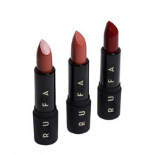 Rufa Beauty Lux Matte Lipstick Celebrant Trio