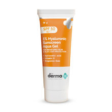 The Derma Co 1% Hyaluronic Sunscreen Aqua Gel With SPF 50 & PA++++