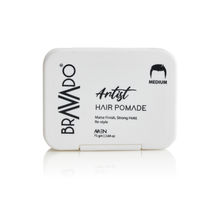 BRAVADO Artist Hair Pomade For Men, Matte Finish, Strong Hold & Easy Restyling