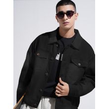 SHOWOFF Edition Men Black Denim Jacket