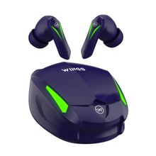 Wings Phantom 550, Gaming Tws Earbuds, 45Hr Playtime, Touch Controls Bluetooth Gaming Headset