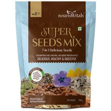 Nourish Vitals Super Seeds Mix 7 In 1 Delicious Seeds Scrumptious Mix - Natural