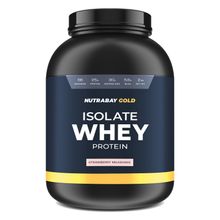 Nutrabay Gold 100% Whey Protein Isolate - Strawberry Milkshake