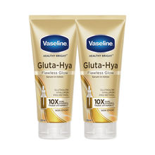 Vaseline Gluta-Hya Flawless Glow Serum-In-Lotion - Pack Of 2