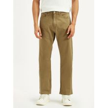 Levi's Men'S 505 Khaki Straight Fit Mid Rise Jeans