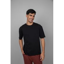 NeceSera Mens Black Oversized T-Shirt