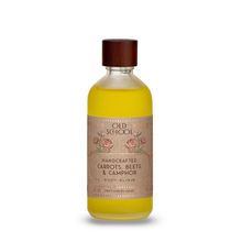 Old School Handcrafted Carrots, Beets And Camphor Body Elixir Oil
