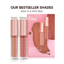 Kay Beauty Bestsellers Matte Liquid Lipstick Combo - Set Of 2 Minis