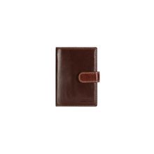 Jekyll & Hide Oxford Money clip Passport Holder - Mocha