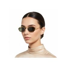 Vintage Unisex Act Green Lens Sunglasses (53)