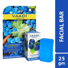 Vaadi Herbals Blueberry Facial Bar With Extract Of Mint Anti-Ageing/Anti Wrinkle