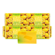 Vaadi Herbals Super Value Pack Of 6 Refreshing Lemon And Basil Soap