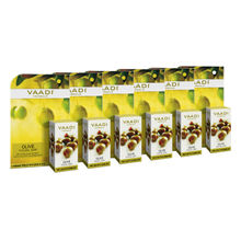 Vaadi Herbals Super Value Pack Of 6 Olive Facial Bar With Cane Sugar Extract