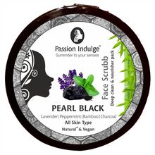 Passion Indulge Pearl Black Anti-Pollutant Charcoal Face Scrub