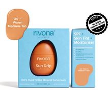 Rivona Naturals Sundrip 100% Mineral Fluid Tinted Sunscreen SPF 50 PA ++