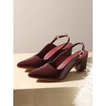 GNIST Classic Cherry Block Pump Heels