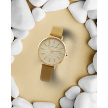 French Connection Sage Beige Dial Analog Watch for Women - FCN00069A