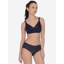 Mod & Shy Women Non Padded Non-wired Lacy Lingerie (Set of 2)
