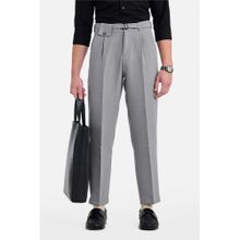 Snitch Light Grey Loose Formal Trouser