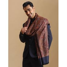 Zamour Jamawar Woven Jacquard Ethnic Shawl