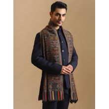 Zamour Kani Weave Paisley Design Shawl for Men