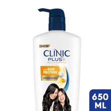 Clinic Plus Strength & Shine Shampoo with Egg Protein All Hair Types for Women & Men