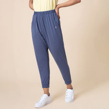 Nykd by Nykaa Essential Lounge Jogger , Nykd All Day-NYK 054 - Blue