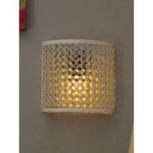 Homesake French Wall Sconce Light White Crystal