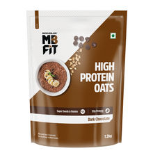 MuscleBlaze Fit High Protein Oats - Dark Chocolate