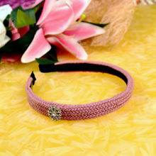 YoungWildFree Pink Woven Wonder Hair Bands Stylish Hairband For Women-New Fancy Design 2021