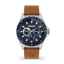 Timberland Men Epsom-Z Blue Round Dial Analog Watch - TDWGF9001502