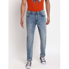 Wrangler Bostin Cropped Blue Slim Fit Jeans