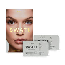 Swati Cosmetics Coloured Contact Lenses Pearl 1 month Power -3.25