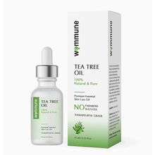 Wommune Tea Tree Essential Oils For Skin, Hair And Acne Care